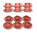 Clay-Cup Saucer Set