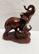 Two Elephants Attached