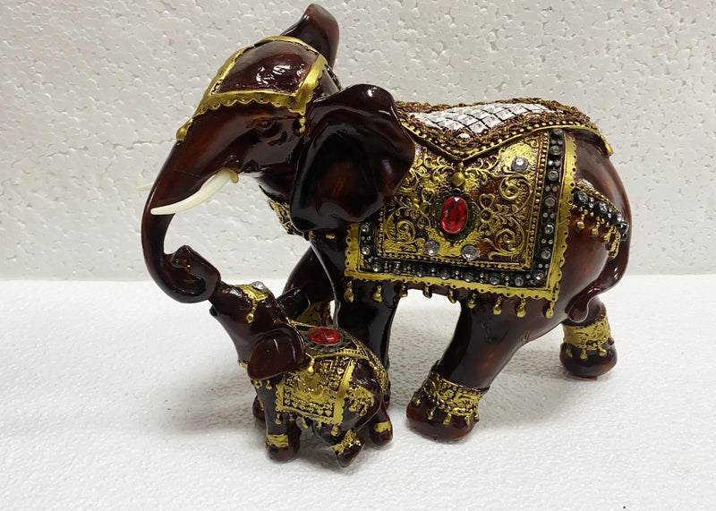 Two Elephants Attached