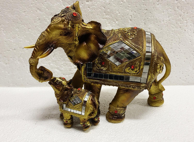 Two Elephants Attached