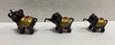Set of Three Elephants