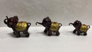 Set of Three Elephants