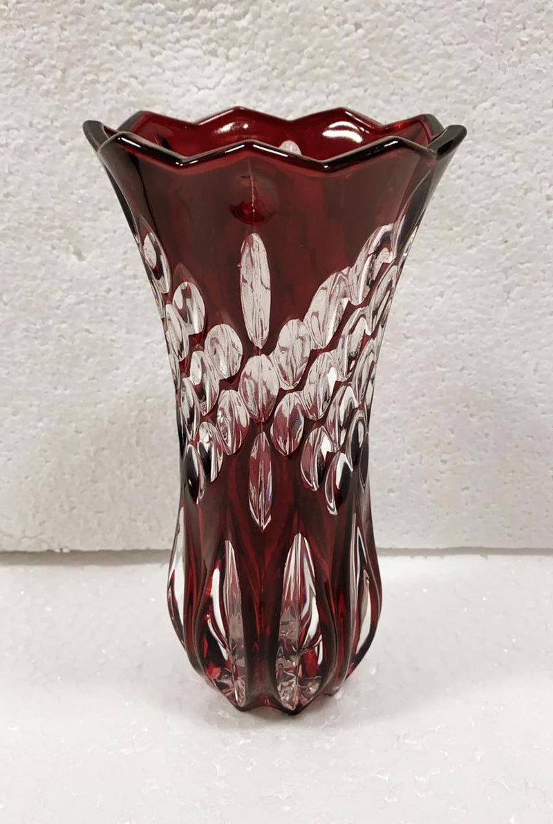 GLASS FLOWER VASE