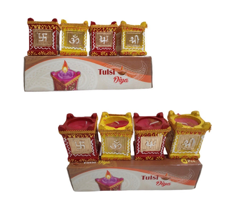Tulsi Diya Wax