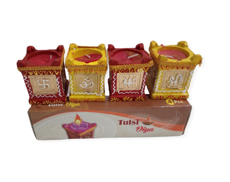 Tulsi Diya Wax
